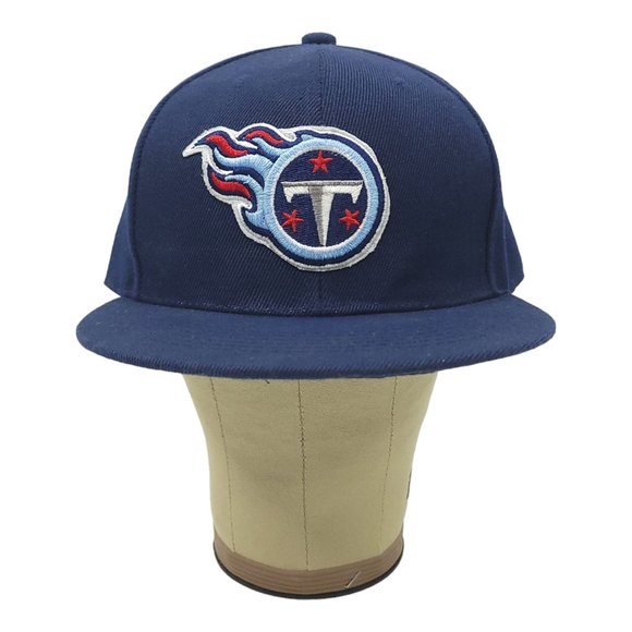 Tennessee Titans NFL Football Snapback Cap Trucker Baseball Hat Logo Patch Blue - Picture 7 of 12